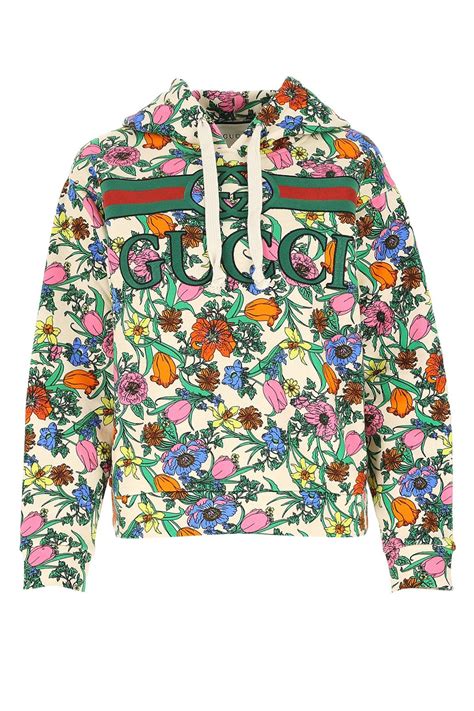 gucci metallic flower hoodie|farfetch Gucci hoodie.